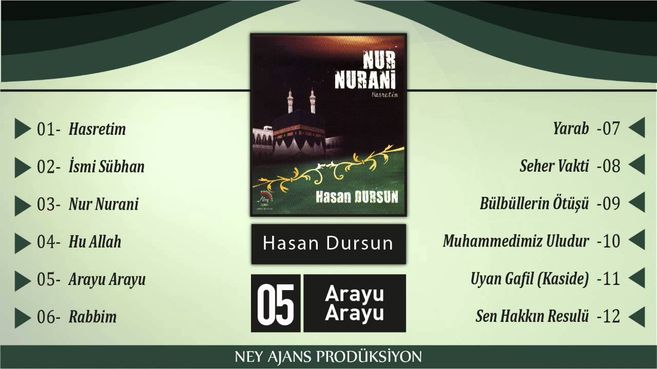 ilahi - Hasan Dursun  Arayu Arayu - En güzel ilahiler - ilahiler - en sevilen ilahiler