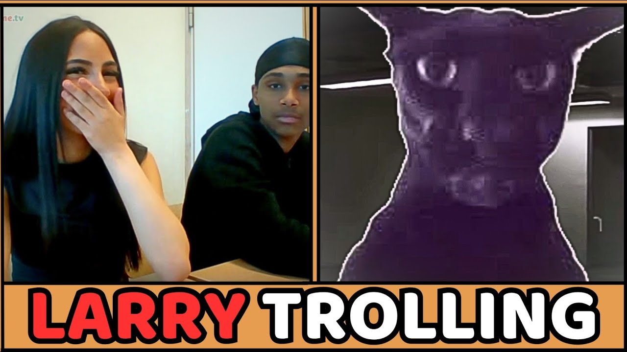 Larry In The Backrooms Trolling On Omegle ( U I A CAT ) ! 🔥😂 | (Ome.tv)