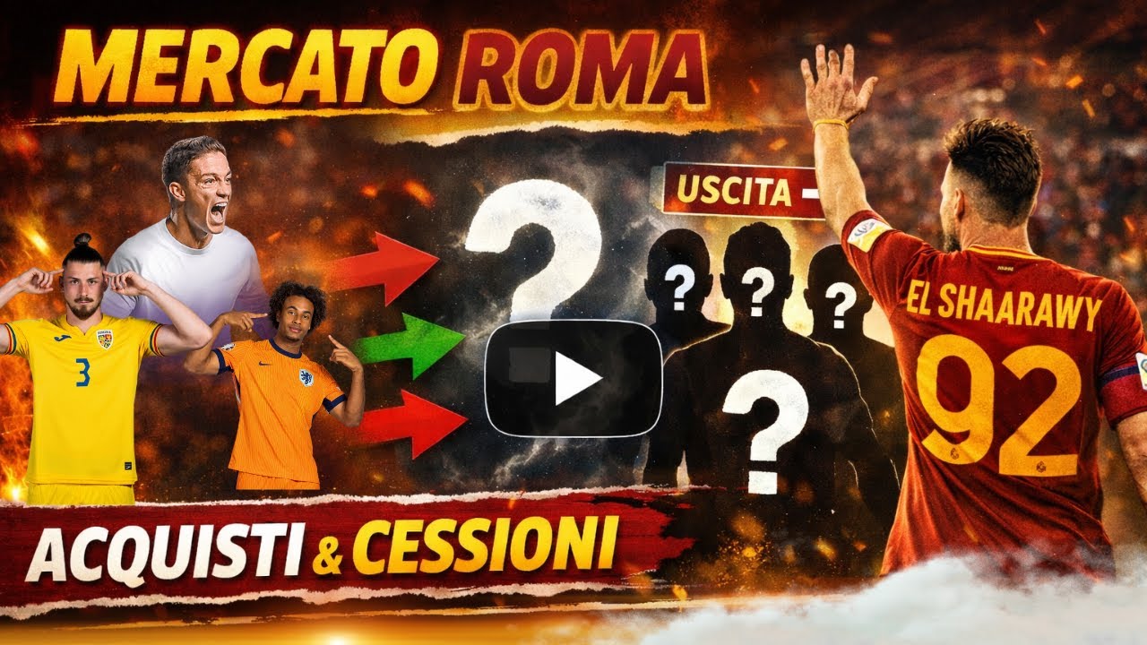 IL DESTINO DELLA ROMA ATTRAVERSO IL MERCATO DI GENNAIO!