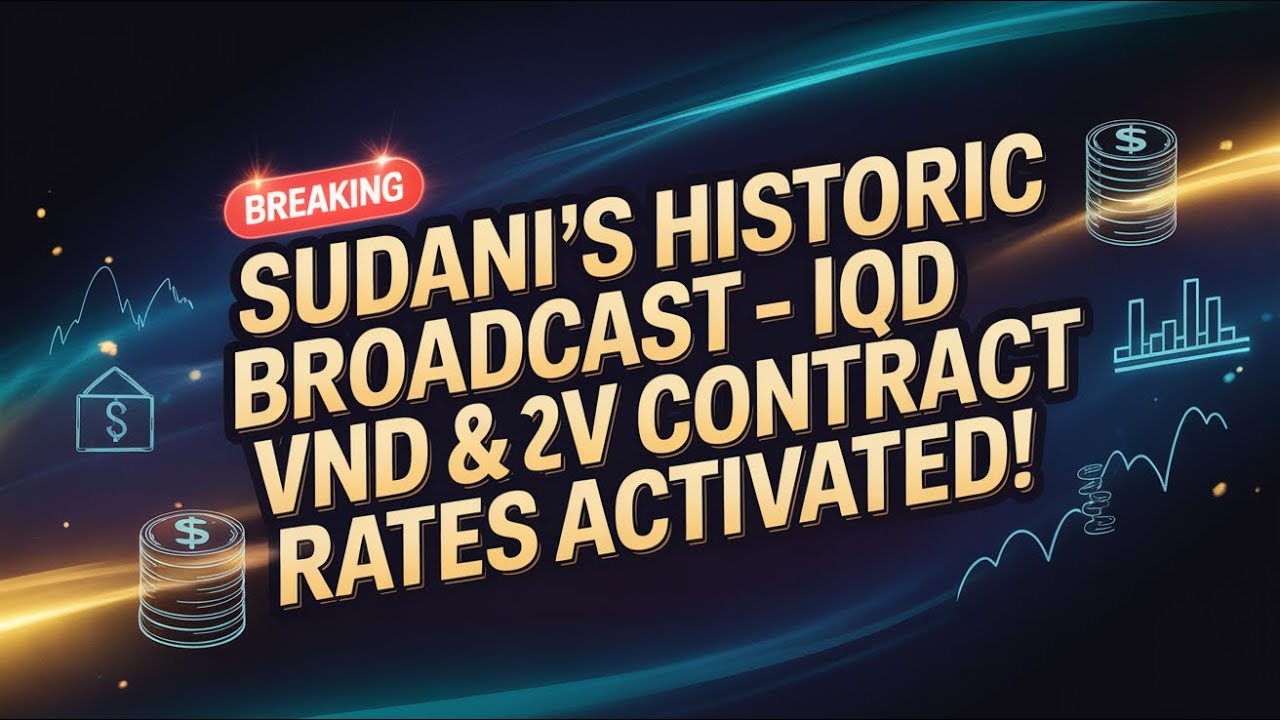 📺 Sudani’s Historic Broadcast_ Dinar & Dong Contract Rates Activated! 📊💹 Iraqi dinar news today 2025