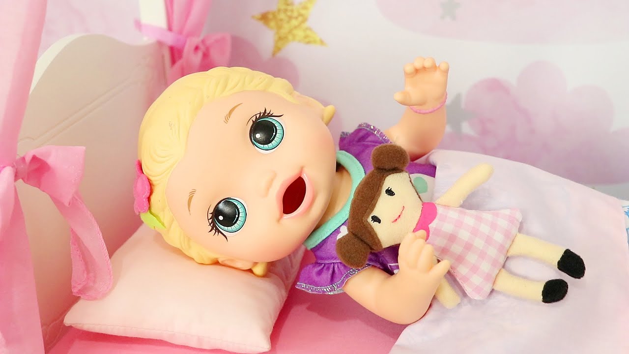 BABY ALIVE JULINHA MOSTRANDO A SUA ROTINA DA NOITE