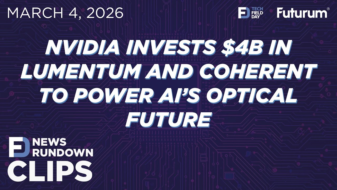 ФРАГМЕНТ #TFDRundown - NVIDIA инвестирует 4 миллиарда долларов в Lumentum и Coherent для развития...