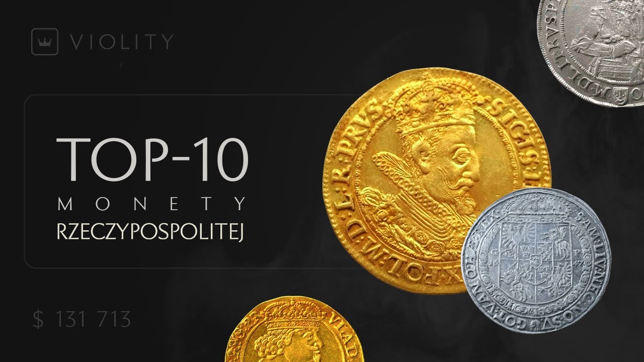 10 najdroższych monet Rzeczypospolitej 2019-2022 roku
