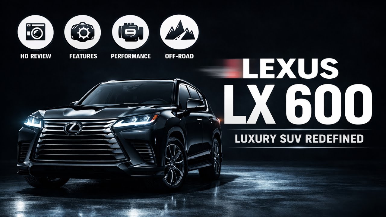 Lexus LX 600 Review   Ultra Luxury SUV Interior, Engine & Features