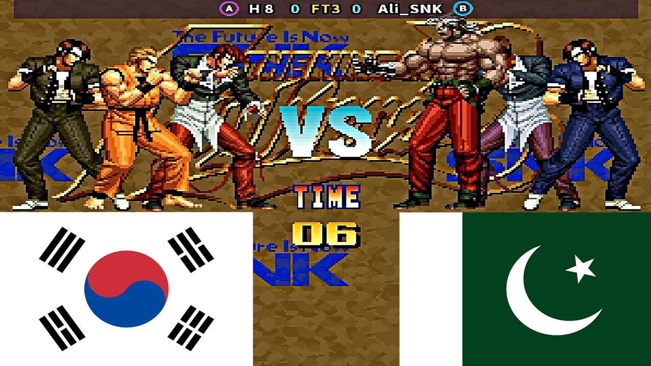 KOF 95 - H 8 vs Ali_SNK FT3