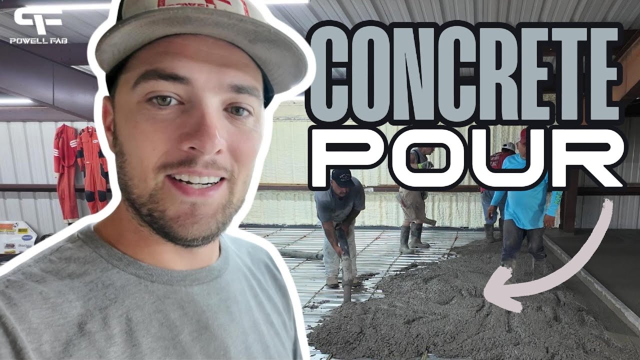 Pour Day! Building the Shop’s Second Floor | Shop Expansion Ep. 3