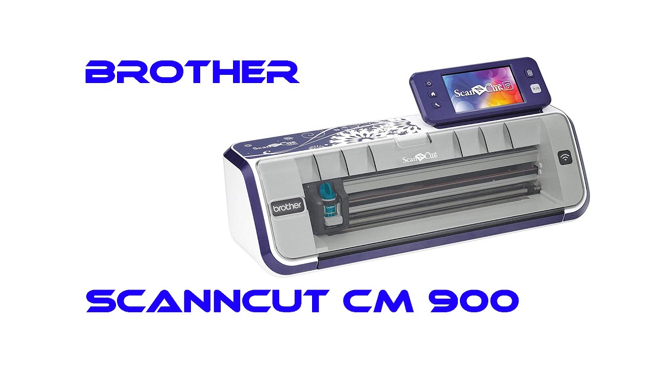 Brother ScanNCut CM900 unboxing