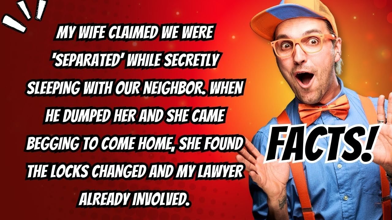 My wife claimed we were ‘separated’ while secretly sleeping with our neighbor. When he