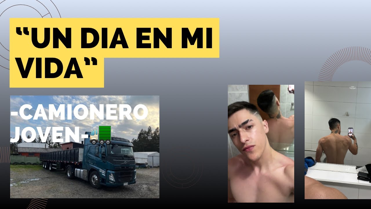 !Por fin, UN DÍA COMO CAMIONERO JOVEN!🚛🫶🏻
