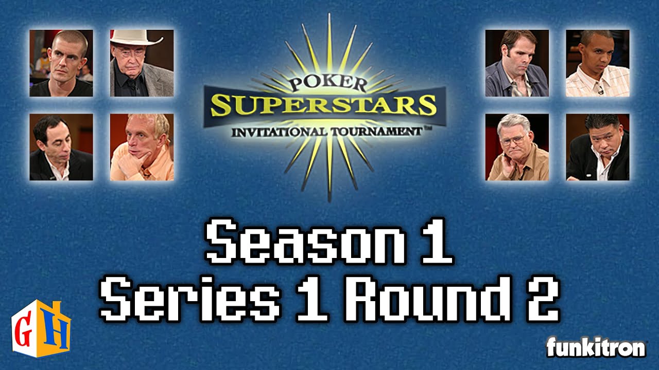 Poker Superstars Deluxe (Funkitron) #2 - Season 1 Series 1 Round 2