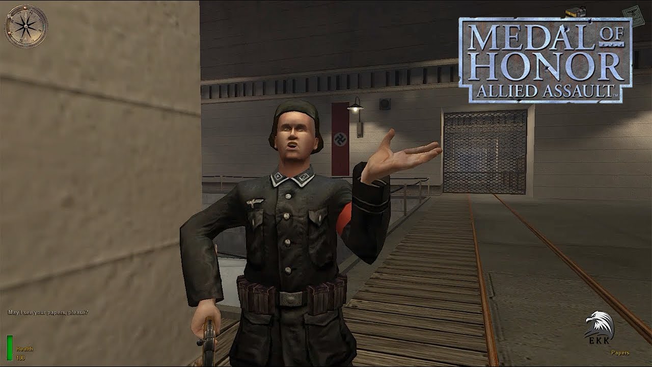Medal of Honor: Allied Assault Gameplay – Mission 2: Scuttling The U-529 Segment [2/4]