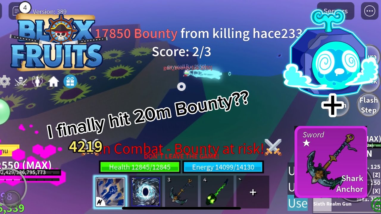 Portal Bounty Hunt | Blox Fruits / 1k Subs Special | Road to 20m Pt.4