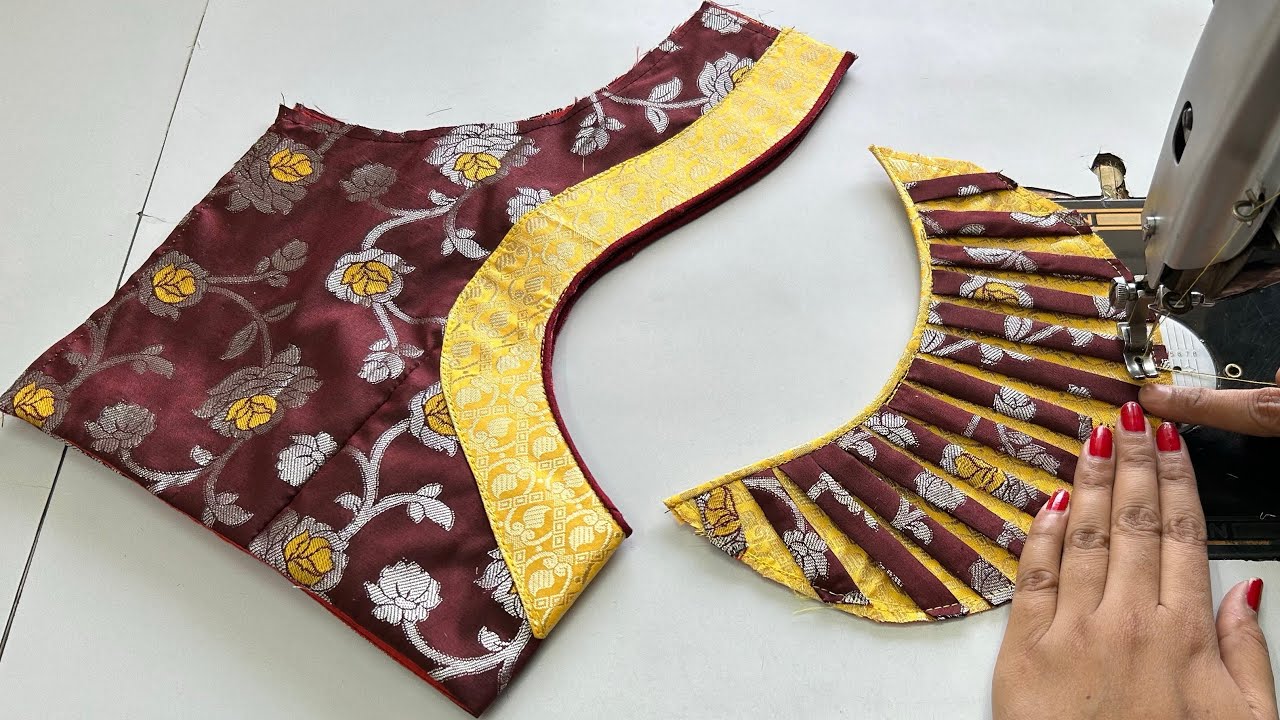 Latest Blouse Neck Designs | Blouse Back Neck Design | Cutting And Stitching Back Neck Blouse Design