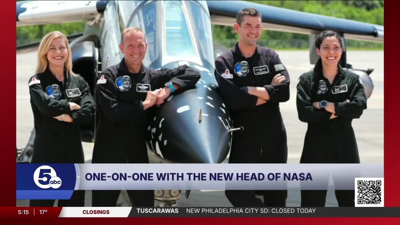 New NASA Administrator visits Cleveland, talks future with the moon, Mars and NASA Glenn