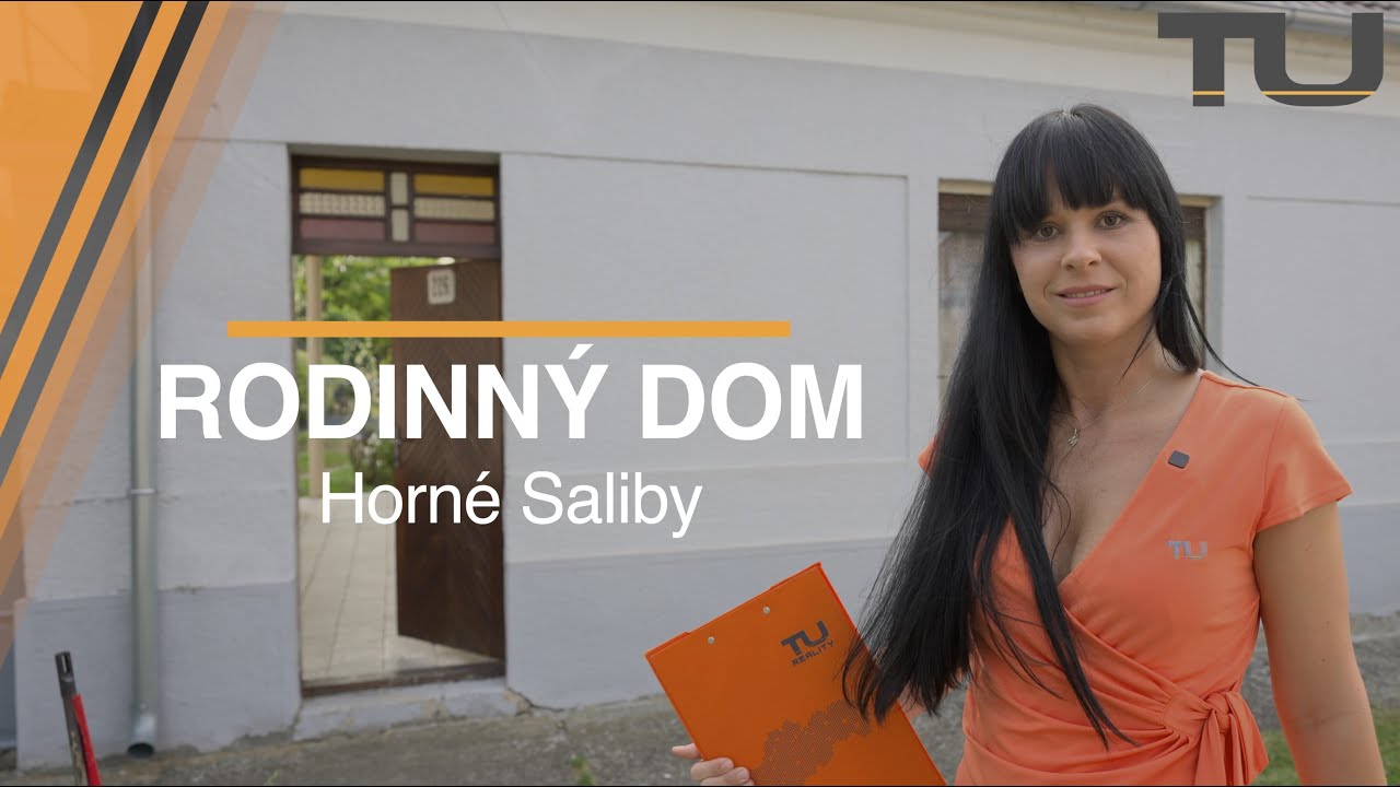 RODINNÝ DOM NA PREDAJ - Horné Saliby