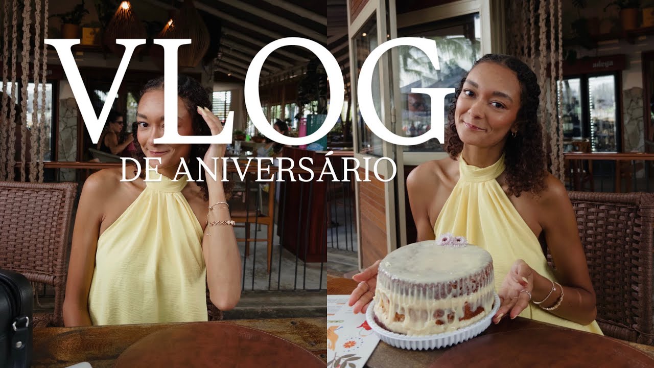 Vlog de aniversário | café da manhã na praia