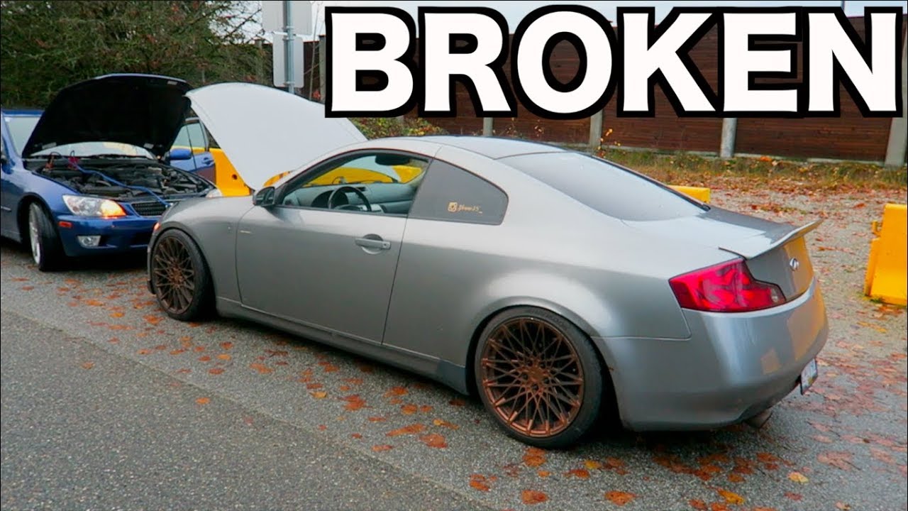 BOUGHT A BROKEN G35 FROM CRAIGSLIST