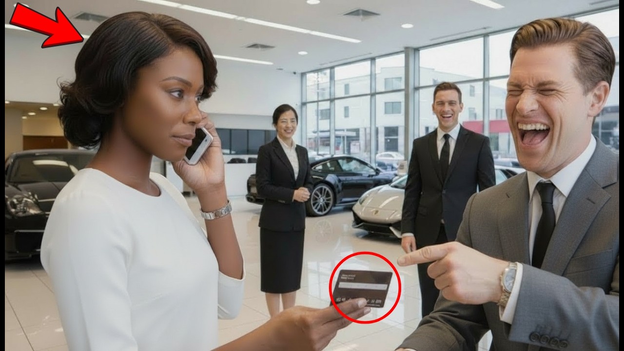 Black Female CEO Mocked at a Dealership for Her Card — Cancels $2B Partnership Instantly