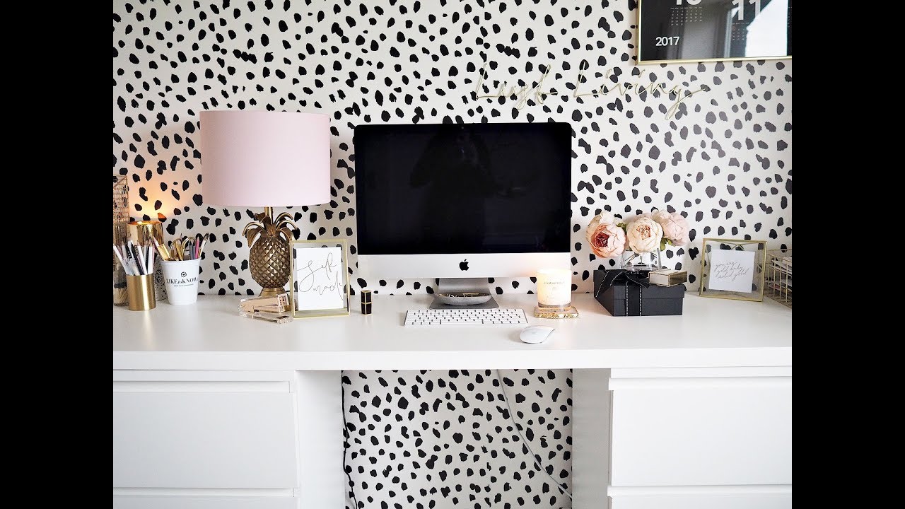 Home Office Tour - IKEA Desk Hack