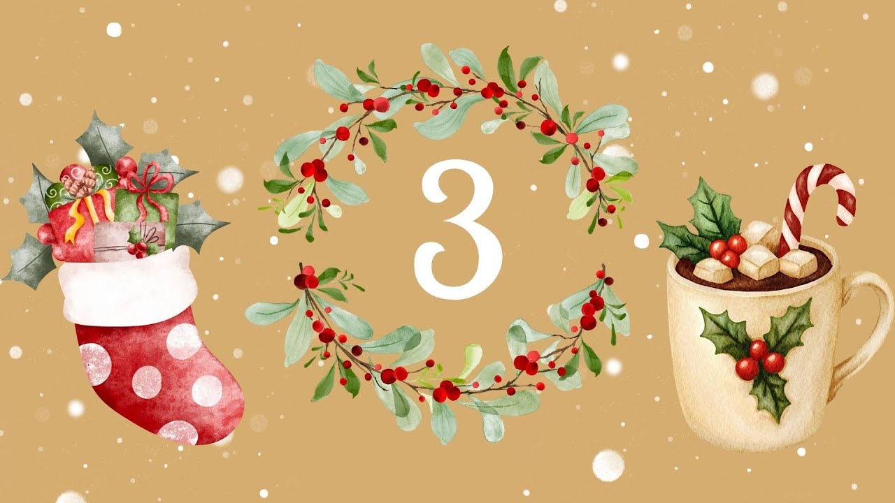 DIY Adventskalender - Türchen 3 - bestickte Anhänger aus Kaltporzellan