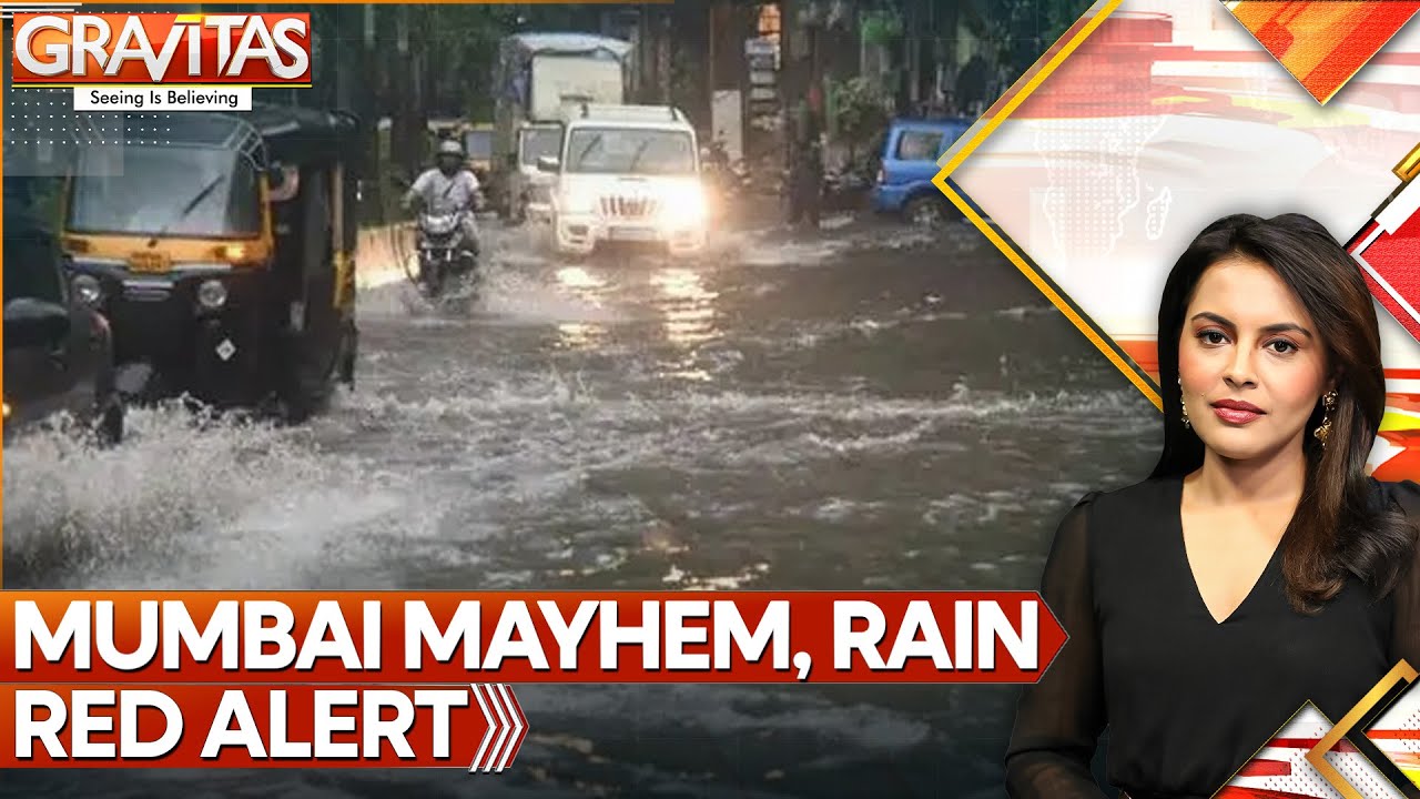 Mumbai Floods: IMD Issues Red Alert for Mumbai, More Rains Expected | GRAVITAS