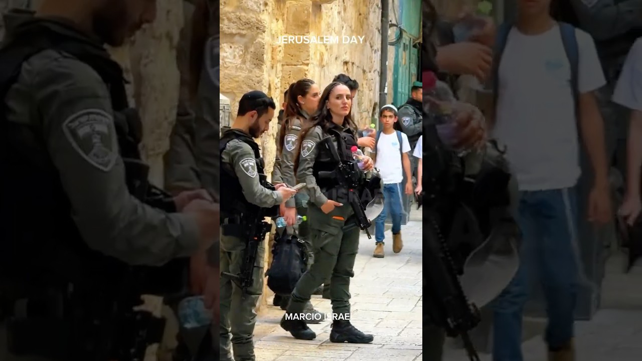Thank you Jerusalem Police from all of us in Israel for securing this beautiful Jerusalem Day.