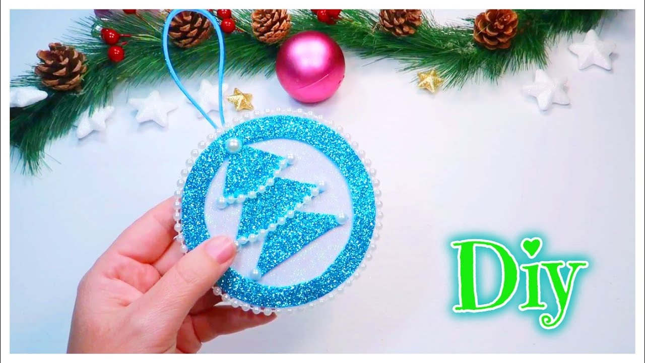 Diy ideas de adornos de Navidad de foami o goma eva muy f&aacute;ciles, adornos navide&ntilde;os, Diy manualidades