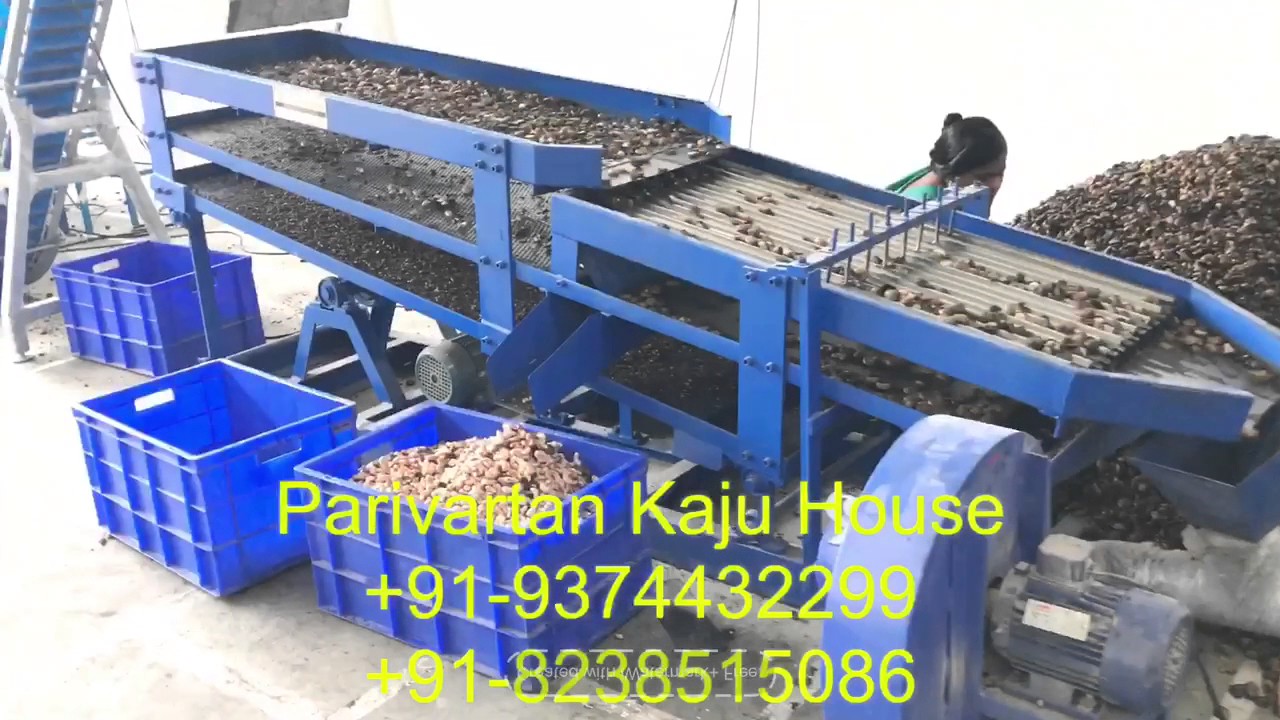 Automatic Cashew Scooping Machine by Parivartan Kaju House +91 95123 97976 / +91 95124  97976