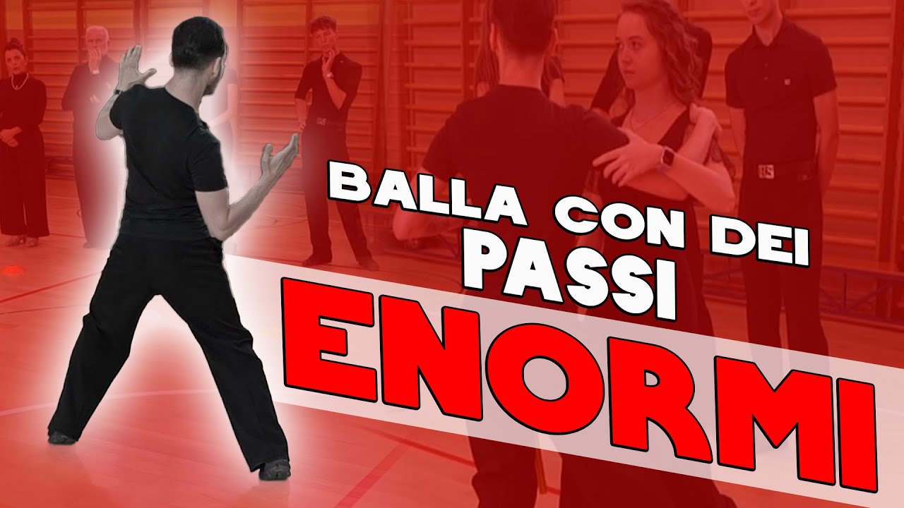 LEZIONE DI BALLO SosDanza - Come fare passi enormi quando si Balla le Danze Standard/Ballo Liscio