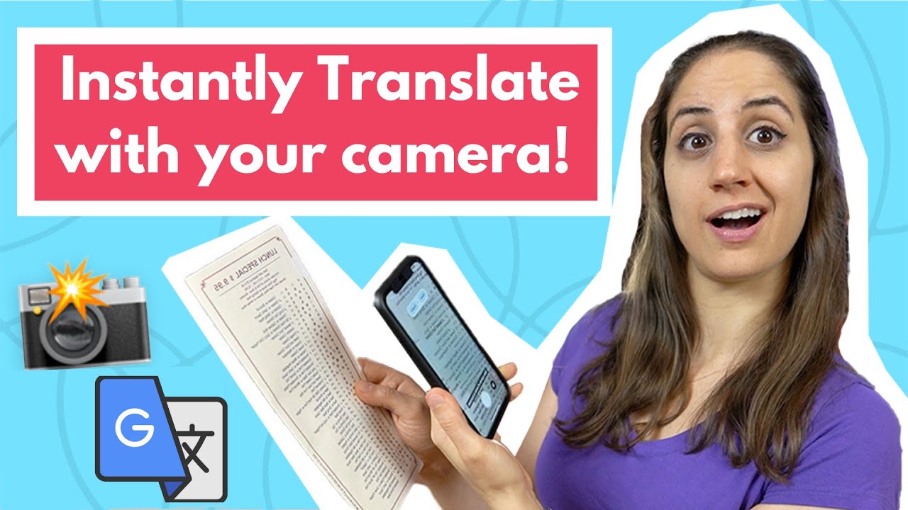 How to translate an image with your camera! (with Google Lens Translate)