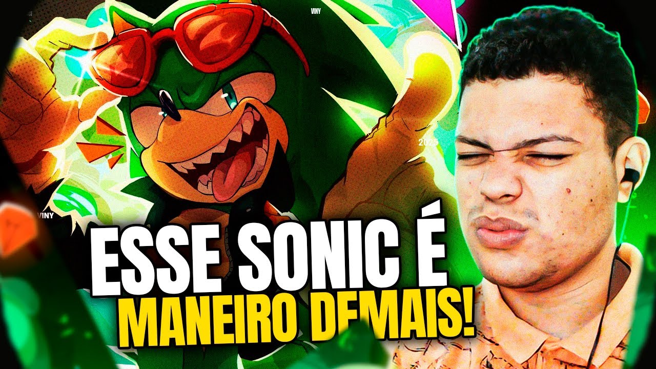 OQ FOI ISSO MERM&Atilde;O!? | Chrono - FLAGELO | Scourge (Sonic) [REACT]