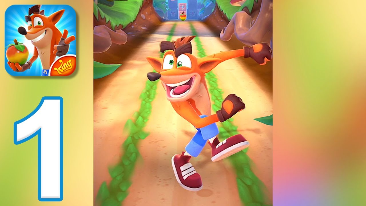 Crash Bandicoot: On the Run — Игровой процесс, часть 1 — Обучающее видео (iOS, Android)