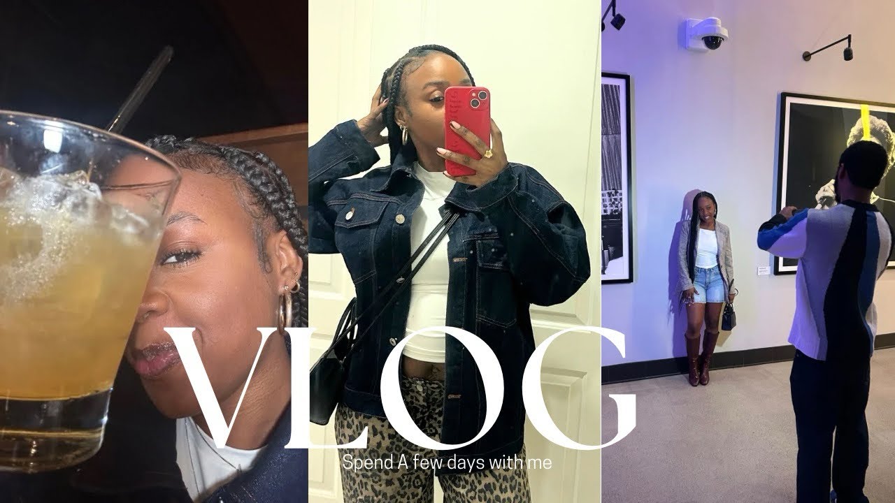 VLOG| Finally got my hair done , DIY press on nails , Family Dinner , Summer shopping + more
