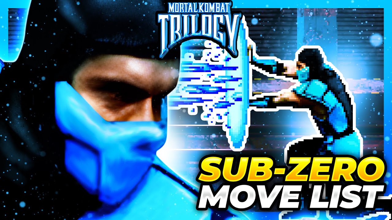 KLASSIC SUB-ZERO MOVE LIST - Mortal Kombat Trilogy (MKT)