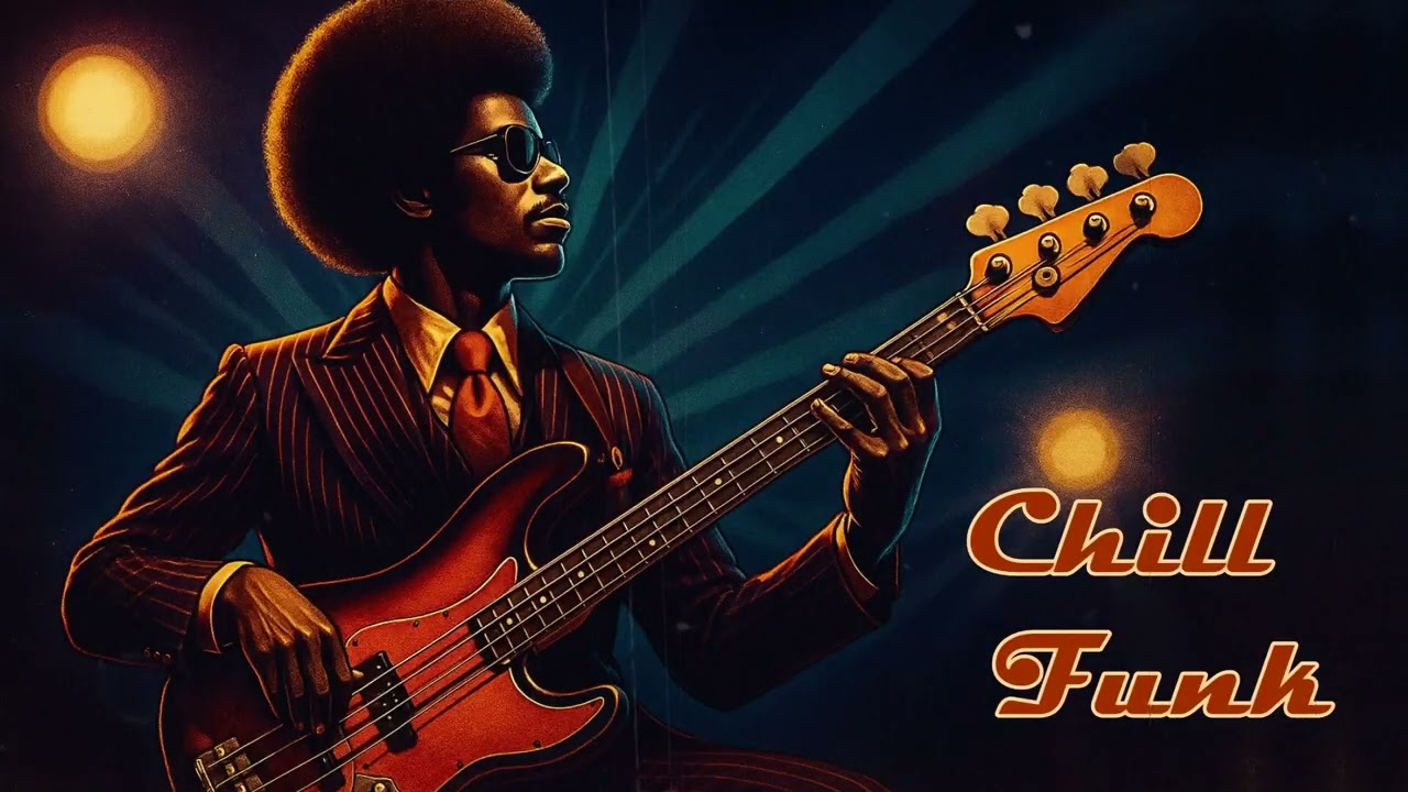 Midnight Vinyl Groove ♫ Retro Chill Funk Instrumental Mix (3 Hours)