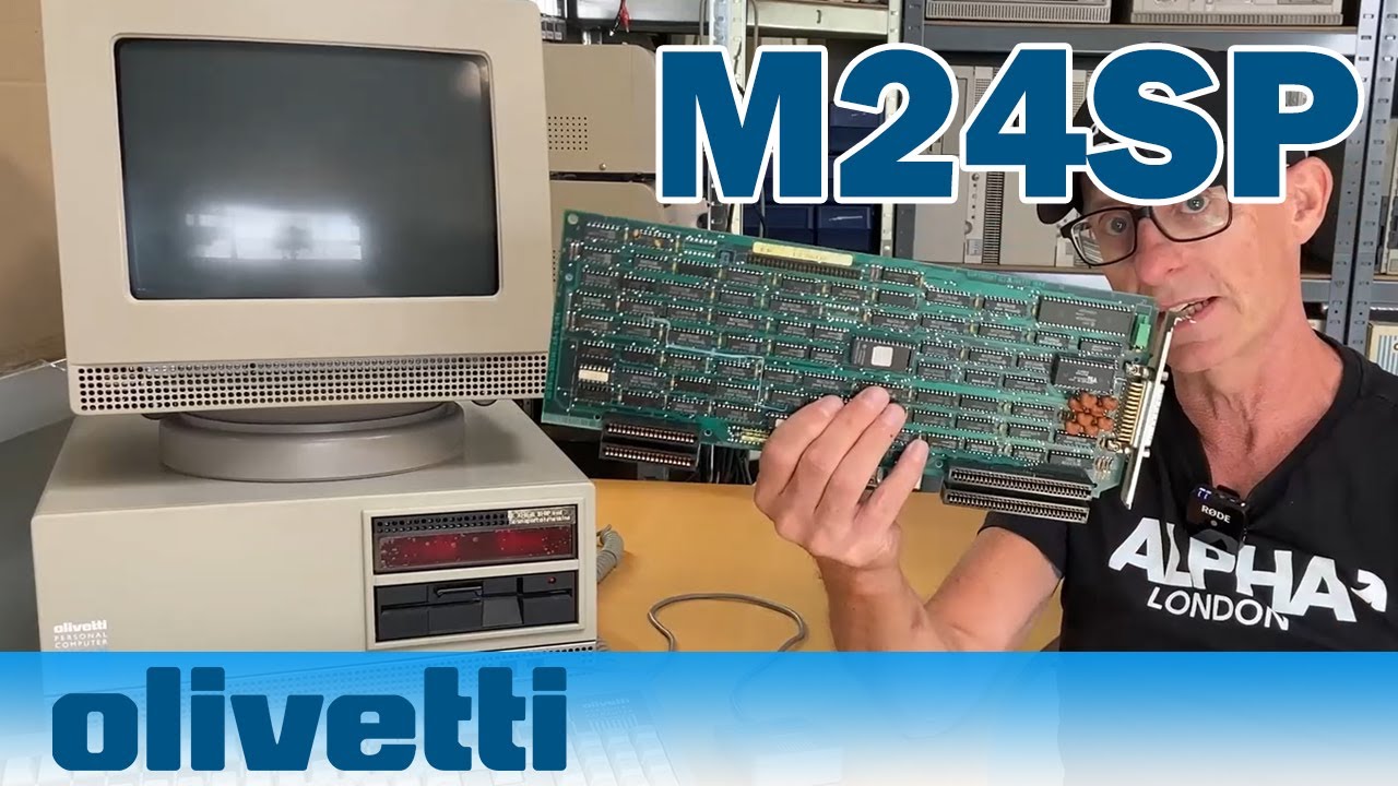 Olivetti M24SP - 8086 - With parts from the Danish Army
