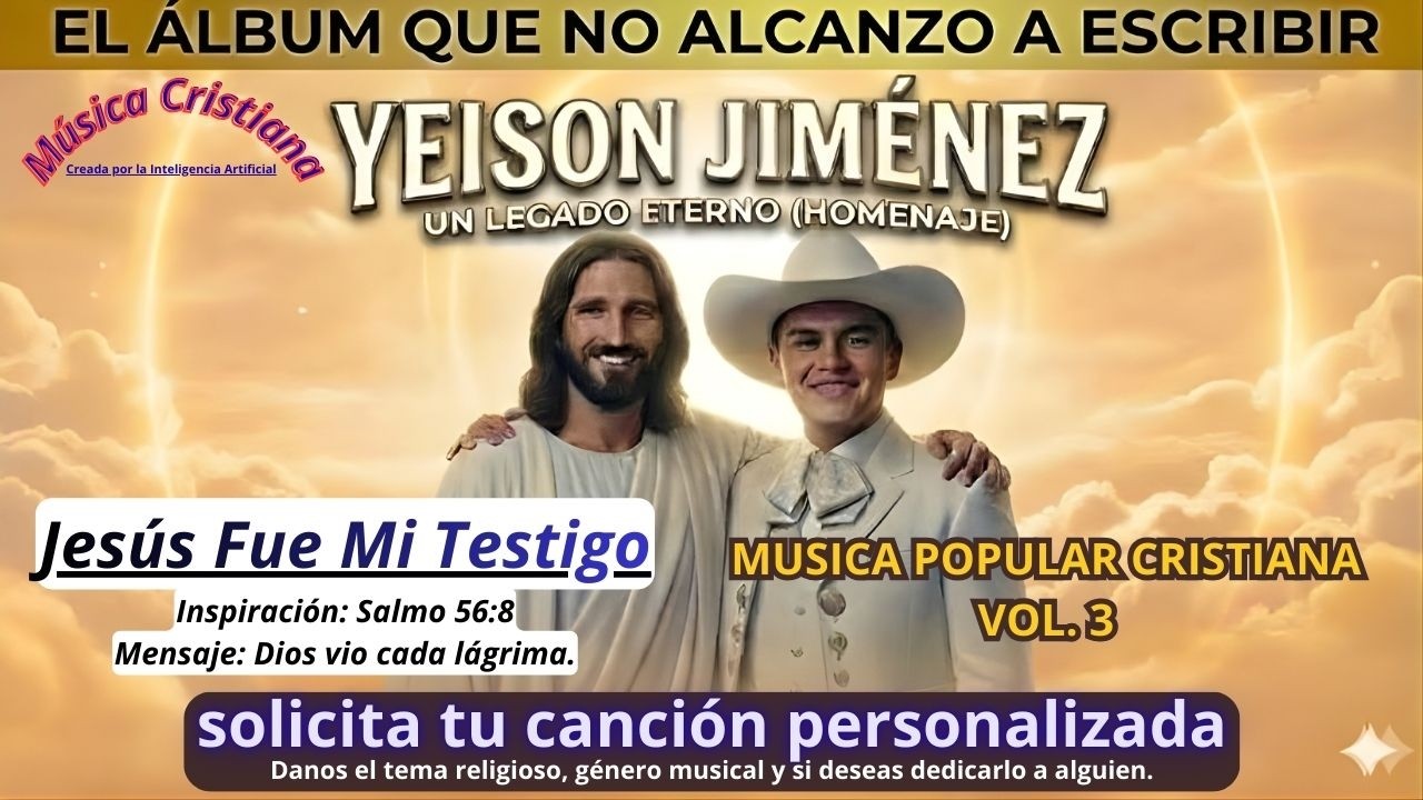 Dios Fue Mi Testigo | Popular Cristiana de Testimonio Real