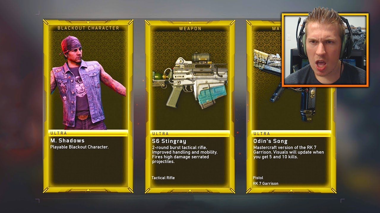 120 RESERVE CASES OPENING IN BLACK OPS 4