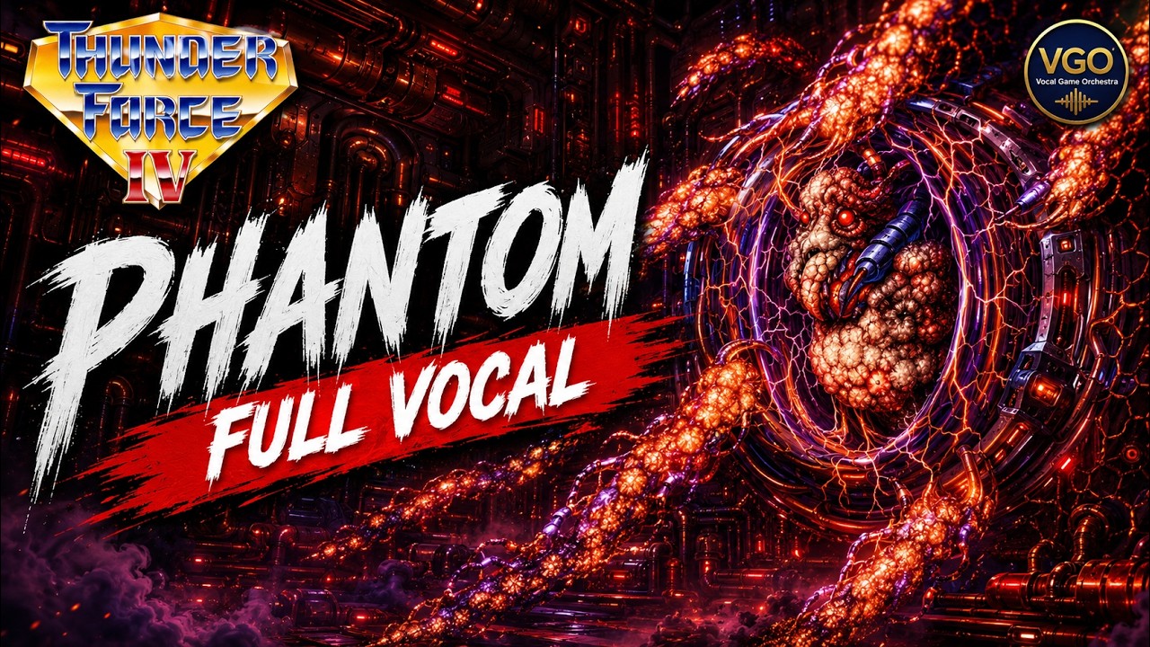 Phantom - Stage 8 Boss (Vocal Cover) - Thunder Force IV: The Odyssey