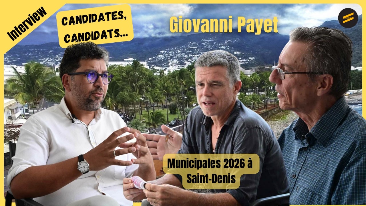 Saint-Denis : Giovanni Payet ne veut pas d’un État totalitaire avec des drones de surveillance