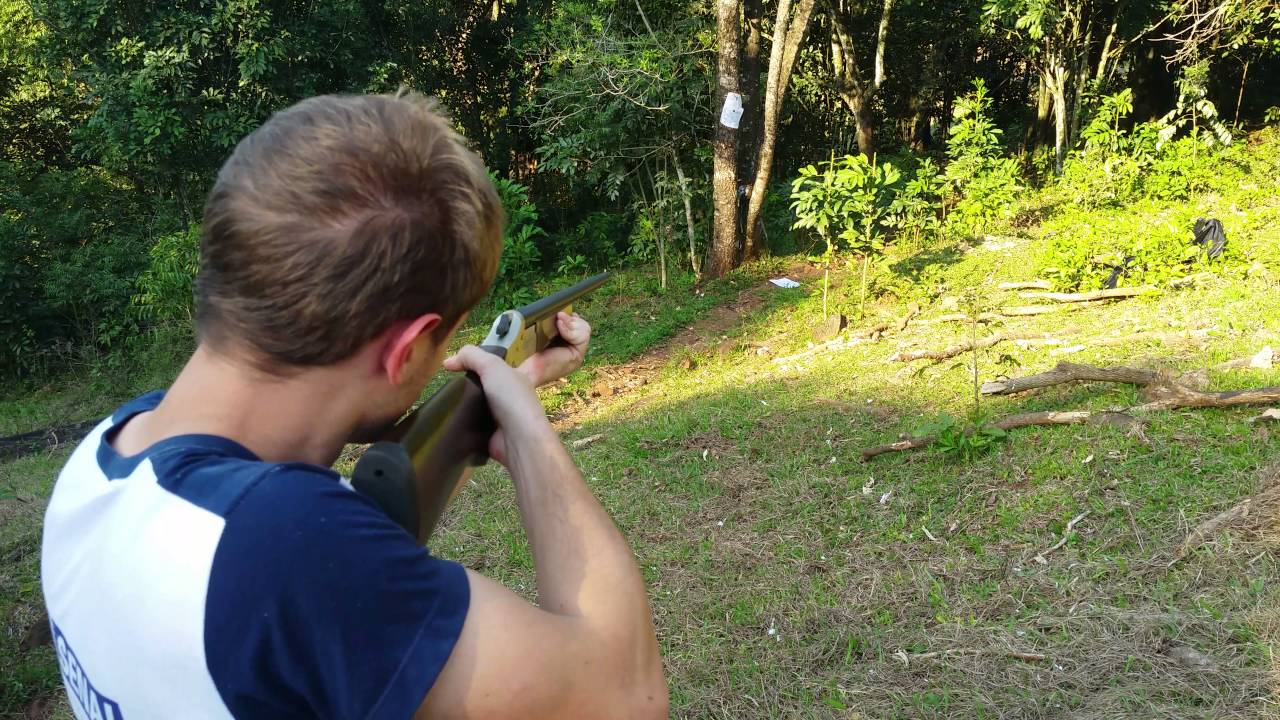 Tiro de espingarda 32!