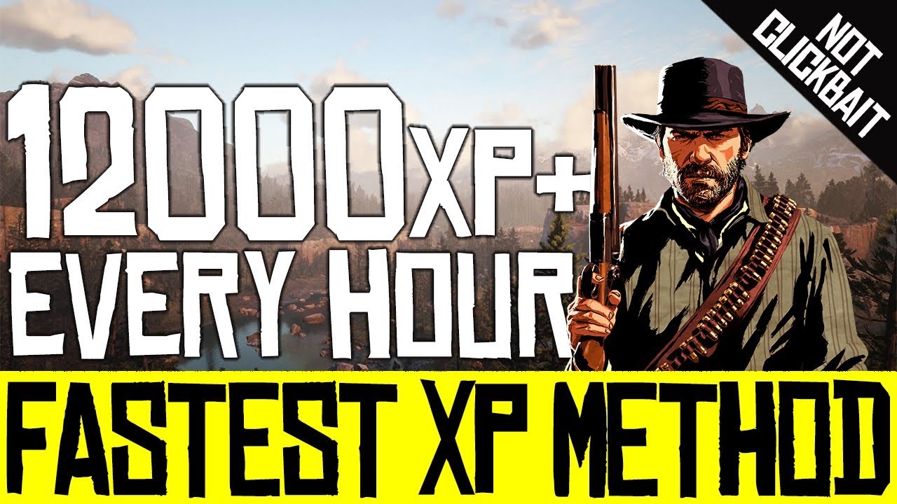 FASTEST XP Method - *Working Now* - Level Up Fast - No Glitch - Red Dead Online - Quick Guide - RDR2