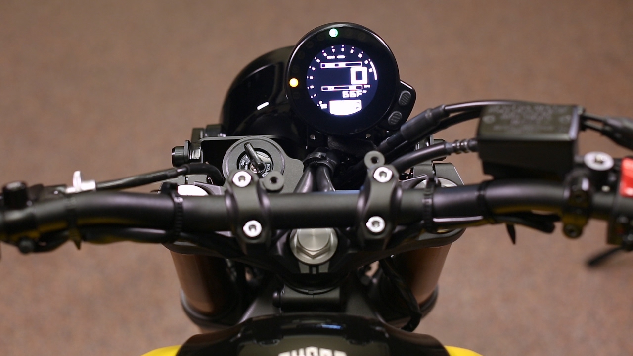 XSR900 Gauge Relocation Kit Installation