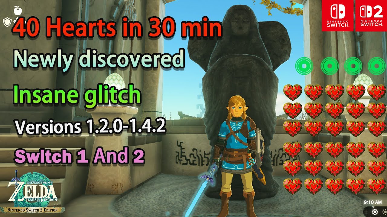 NEW Crazy HEARTS/STAMINA Duplication Glitch | Tears of the Kingdom