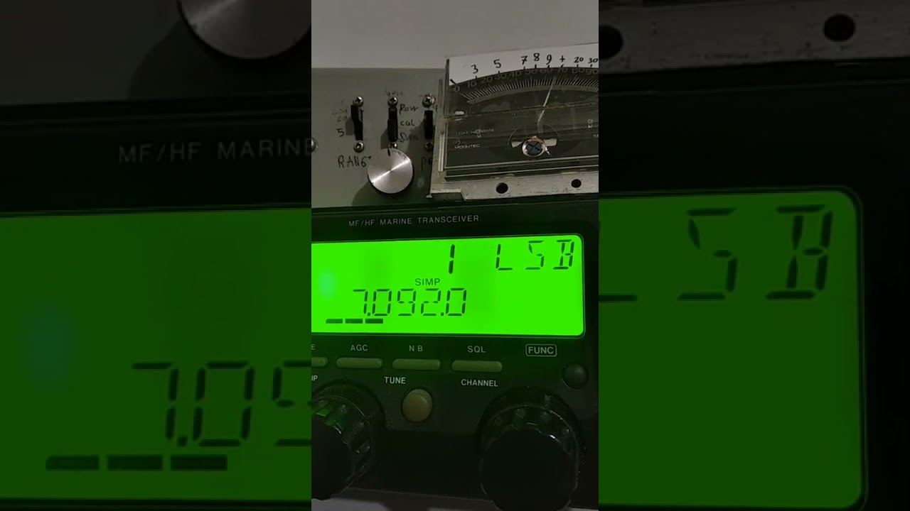 icom m710 anolog s meter