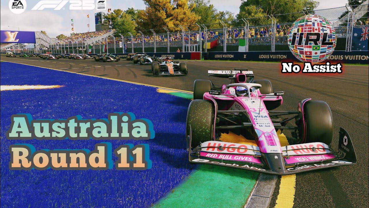 IIRL Season X - Round 11 - No Assist Tier - Australian Grand Prix [ENG] !iirl !standings