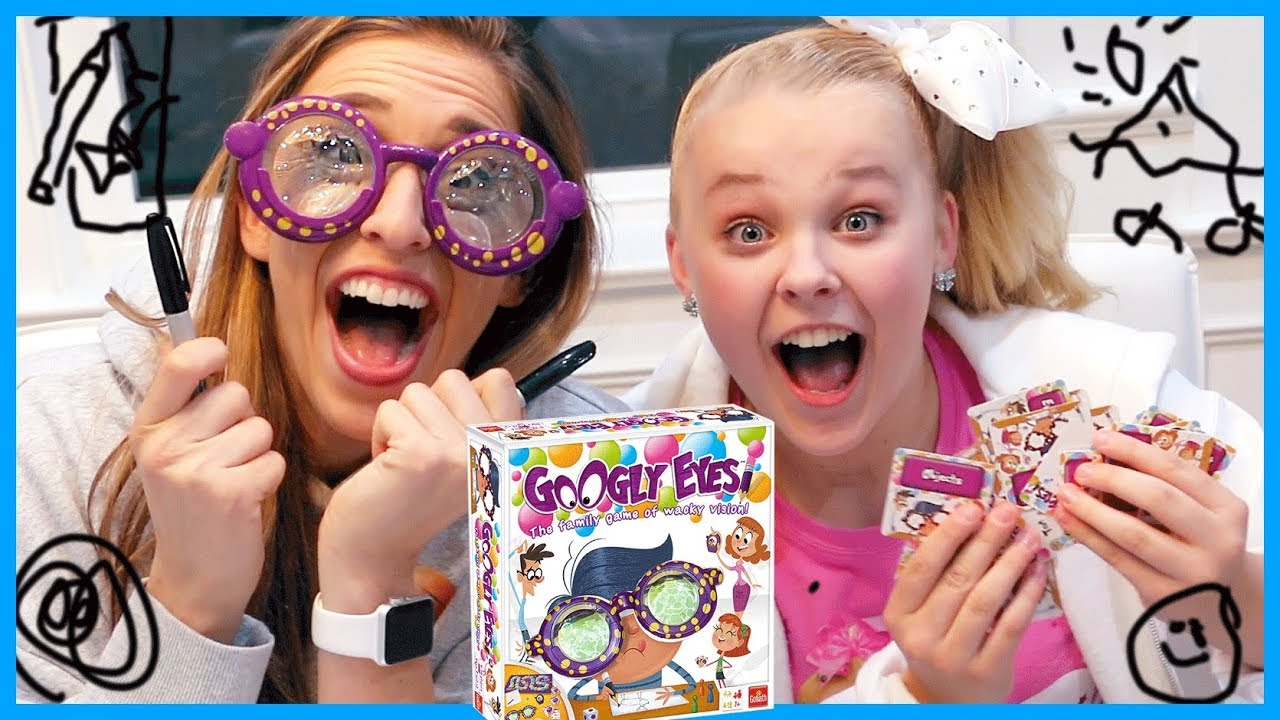 Googly Eyes Challenge W/ JoJo!