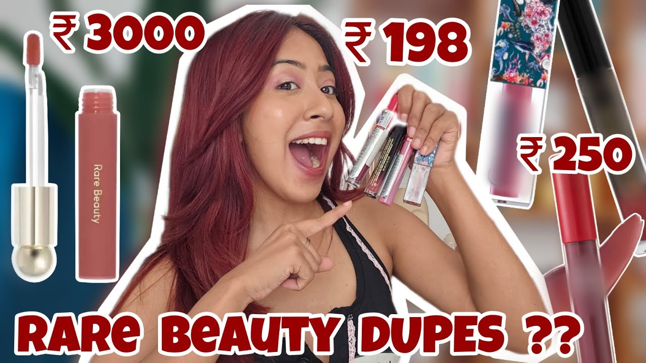 Finally..I FOUND THE CHEAPEST  Dupe for Rare Beauty Lip Oil😲😍