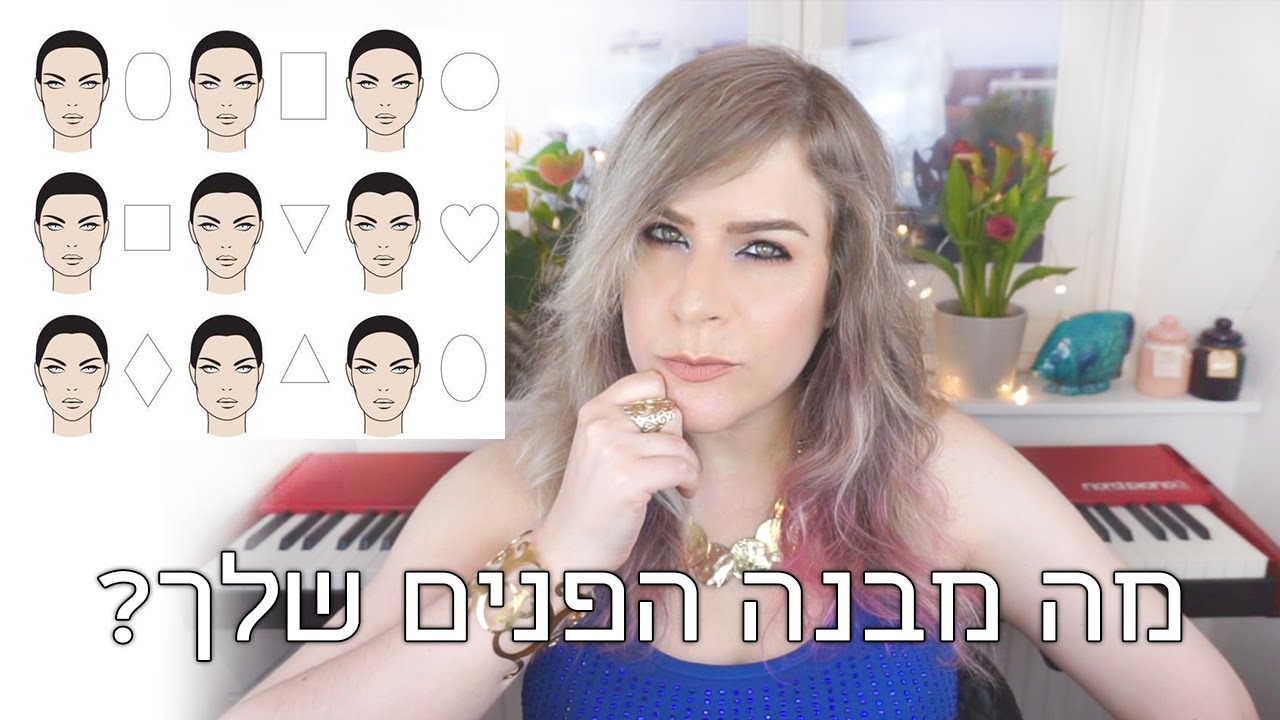 מה מבנה הפנים שלכם? || makeup 101