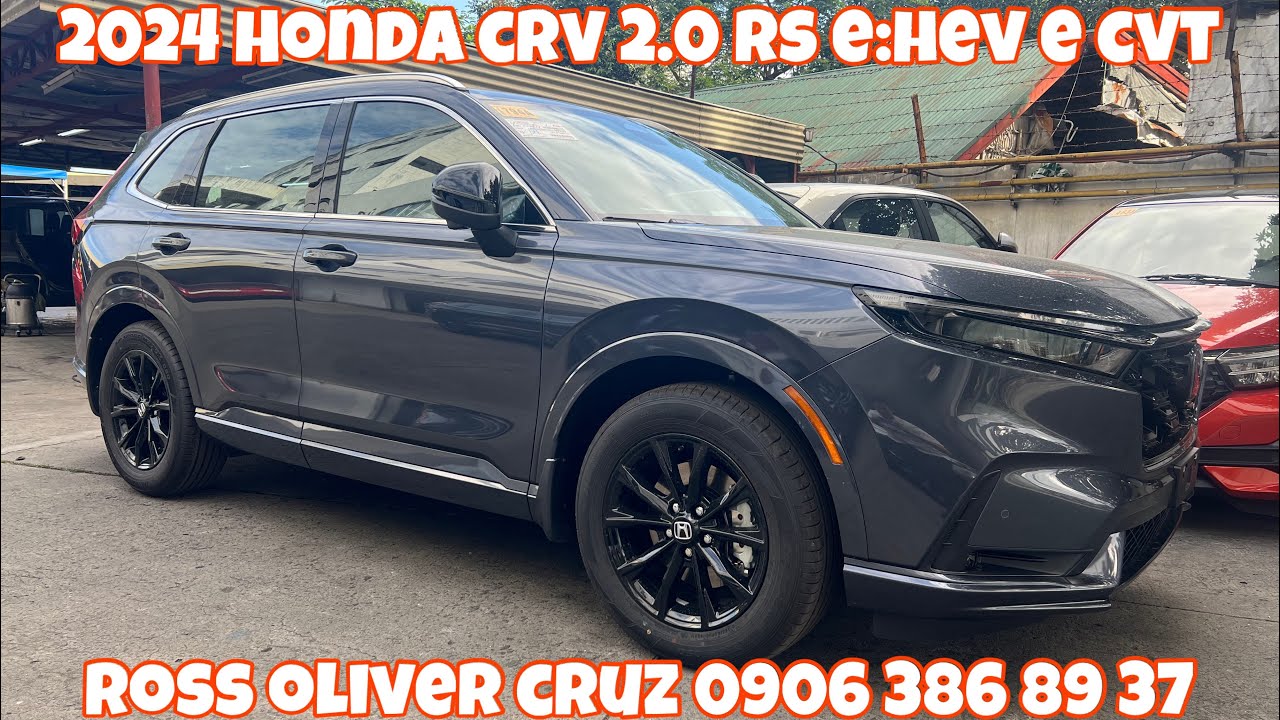 2024 Honda CRV 2.0 RS e:HEV E CVT (Meteoroid Gray)